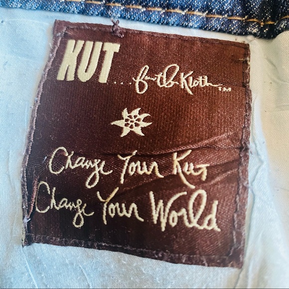 Distressed Bootcut Kut from the Kloth Jeans - Picture 5 of 8